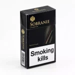 سیگار سوبرانی باریک مشکی Sobranie super slims