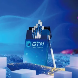 سیگار جی تی ام آدامس نعنا GTM Crystal Filter Gum Mint Capsule